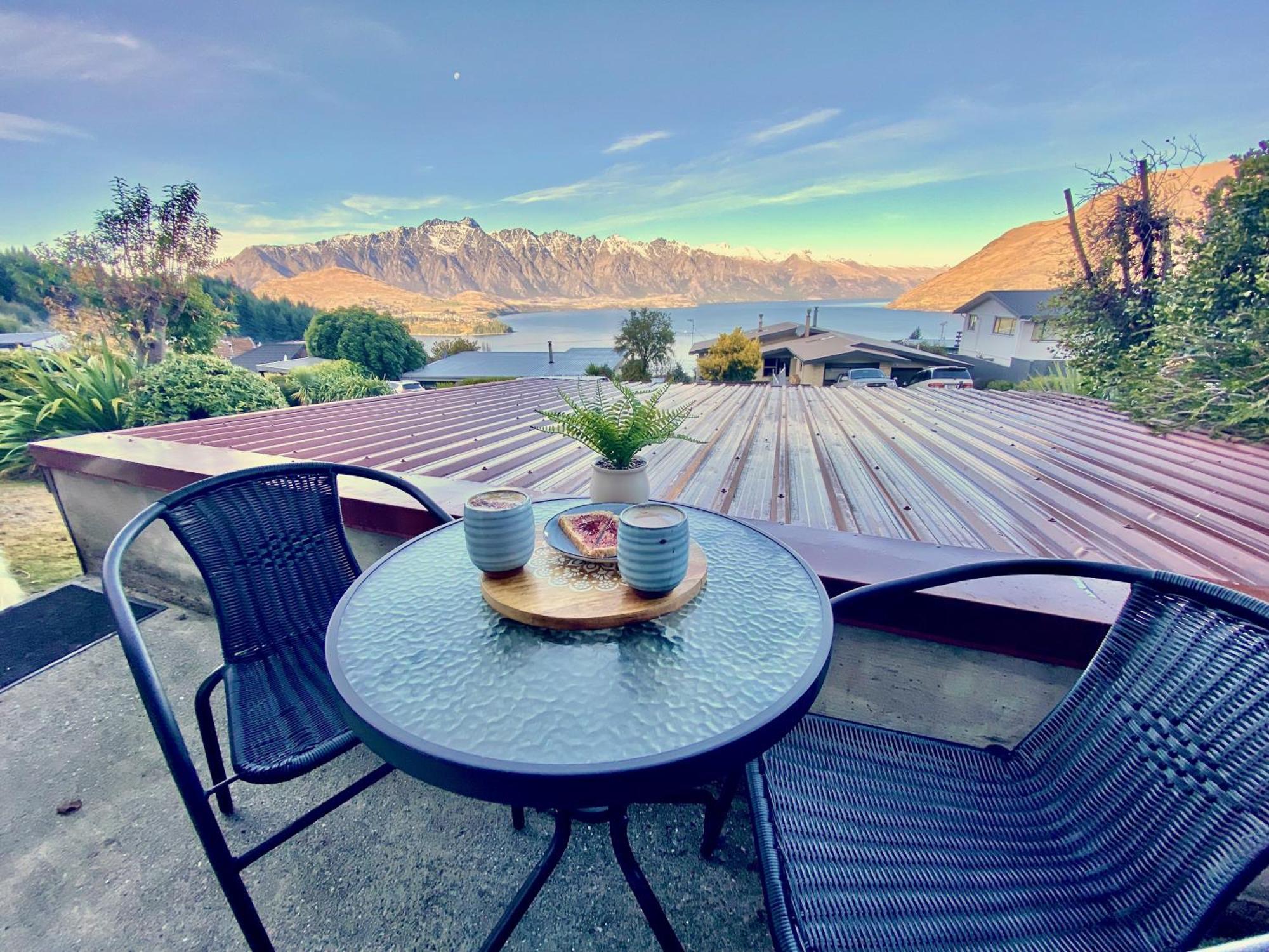 Comfortable Mountain View Studio Queenstown Kültér fotó